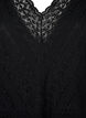 Robe en dentelle à manches 3/4, Black, Packshot image number 2