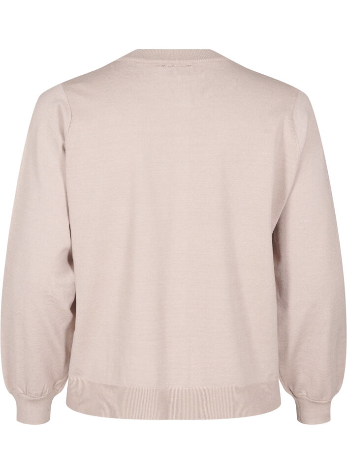 Cardigan tricoté avec nœuds, Simply T. Black Bows, Packshot image number 1