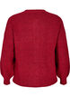 Cardigan en tricot c&ocirc;tel&eacute; avec boutons, Rouge, Packshot image number 1