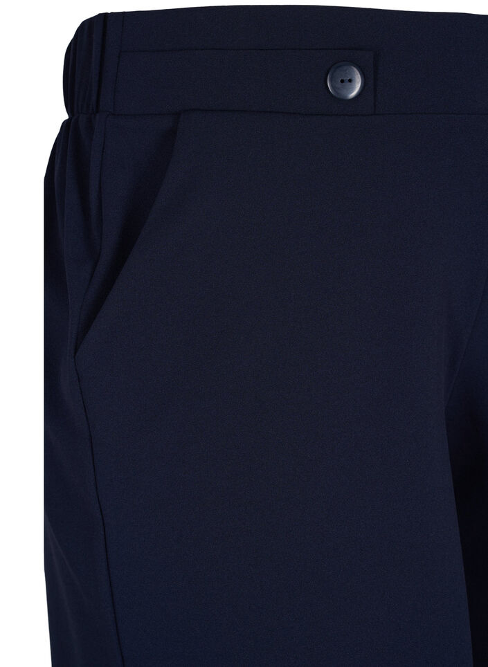 Short avec poches et coupe ample, Bleu, Packshot image number 2