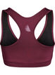 Brassi&egrave;re de sport avec dos nageur, Bordeaux, Packshot image number 1
