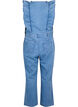 Combinaison en denim avec volants, Light Blue Denim, Packshot image number 1