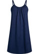 Robe &agrave; bretelles midi en coton bio, Bleu, Packshot image number 0