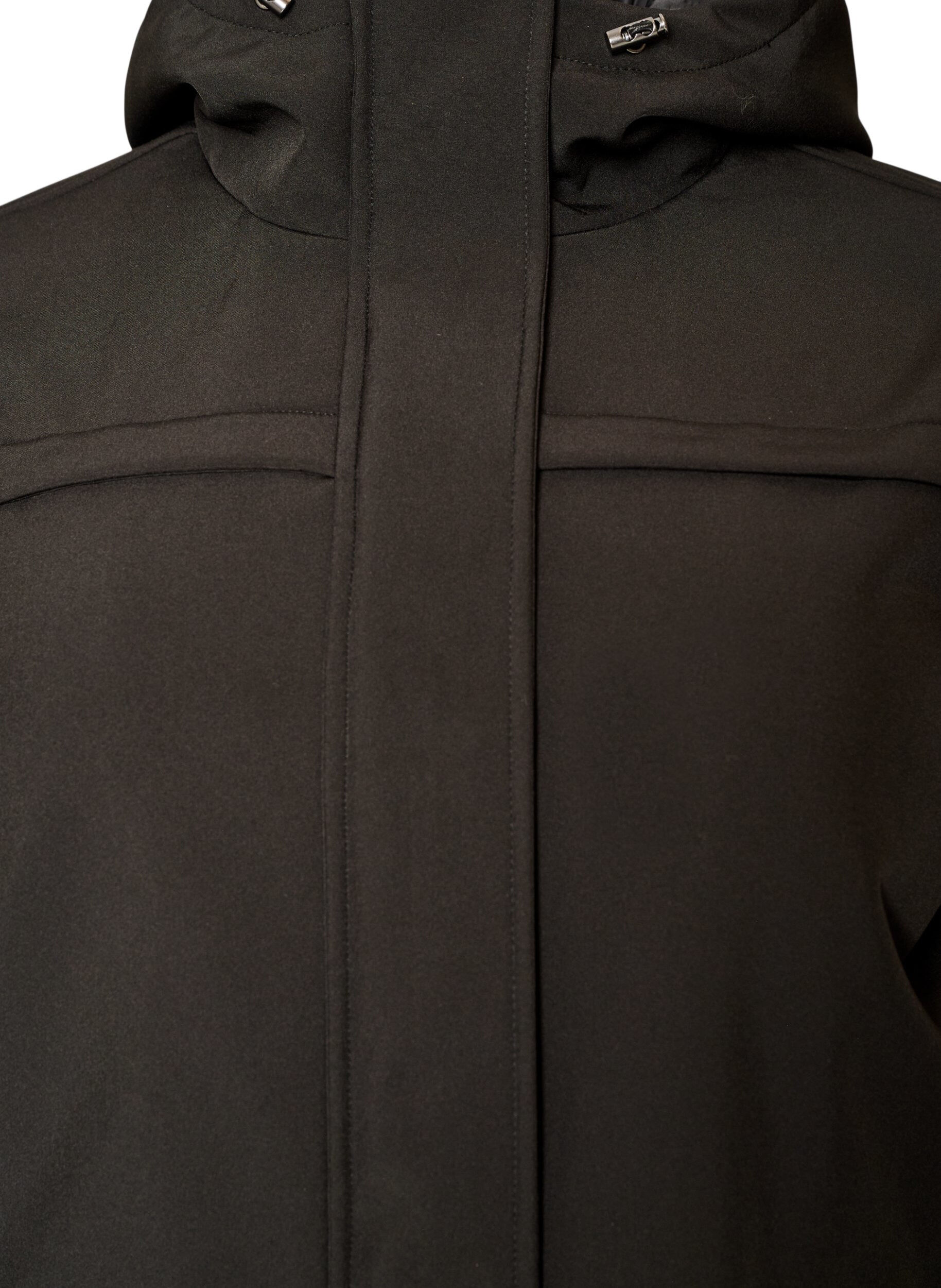 ZizziVeste softshell r&eacute;sistante &agrave; l'eau avec doublure matelass&eacute;e, Noir, Packshot image number 2