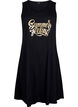 Robe sans manches en coton avec forme en A, Black W. Summer, Packshot image number 0
