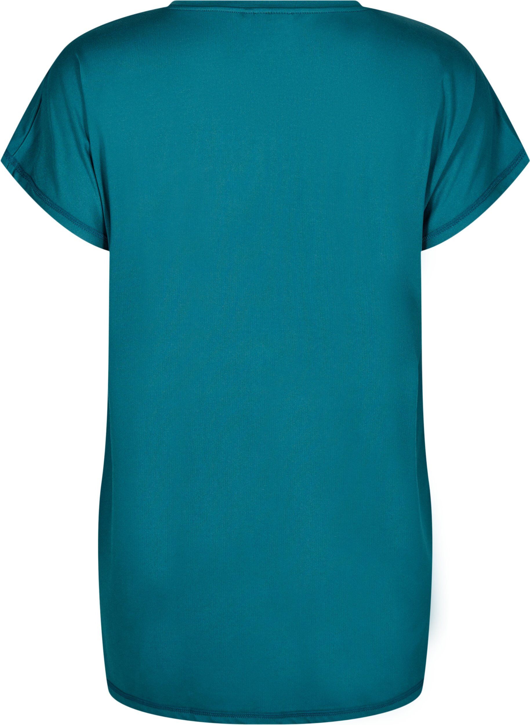 Zizzi T-shirt long de sport, Vert, Packshot image number 1