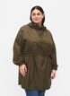 Anorak long avec capuche et poche, Grape Leaf, Model image number 0