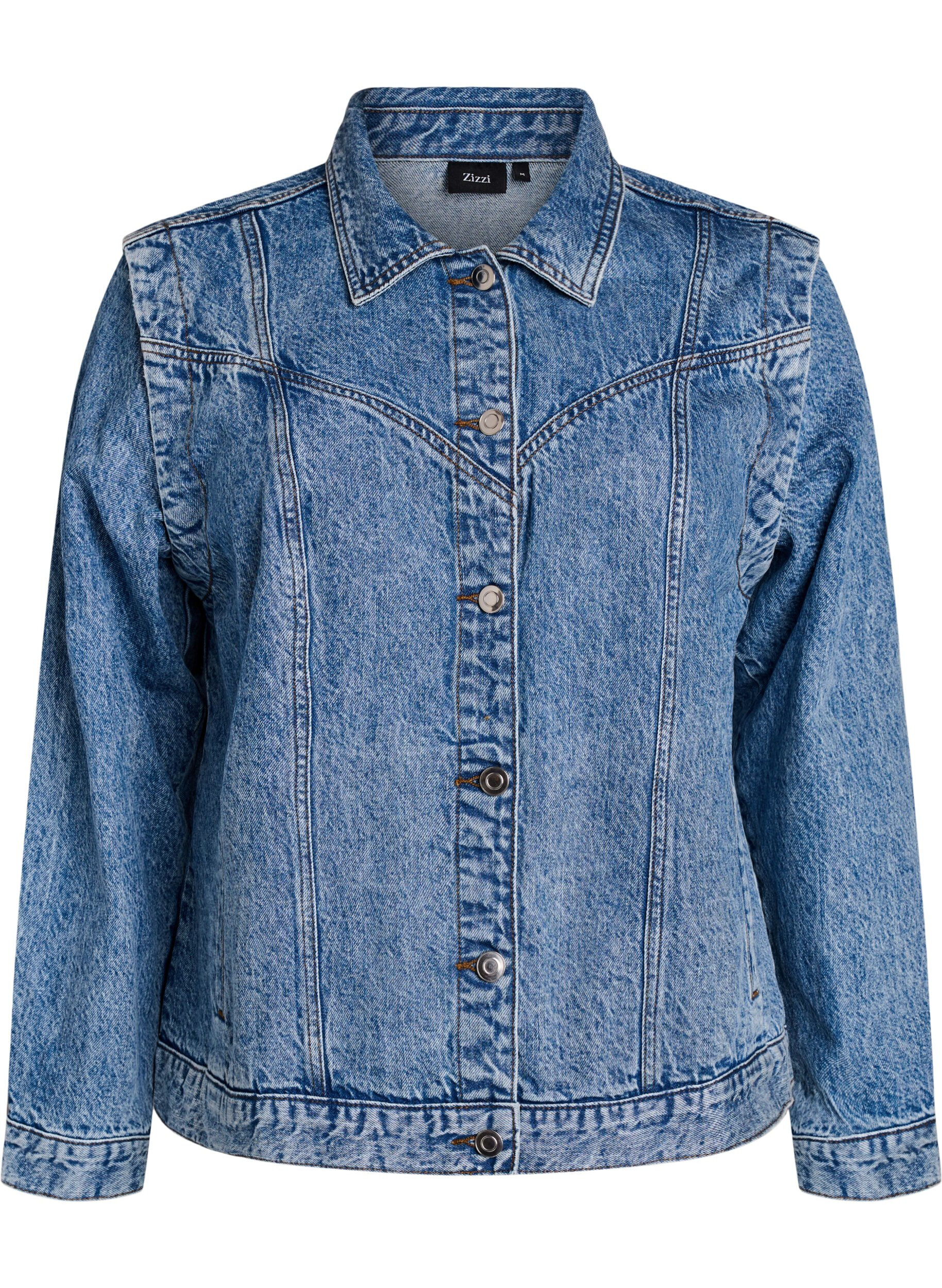 Veste en jean avec manches amovibles