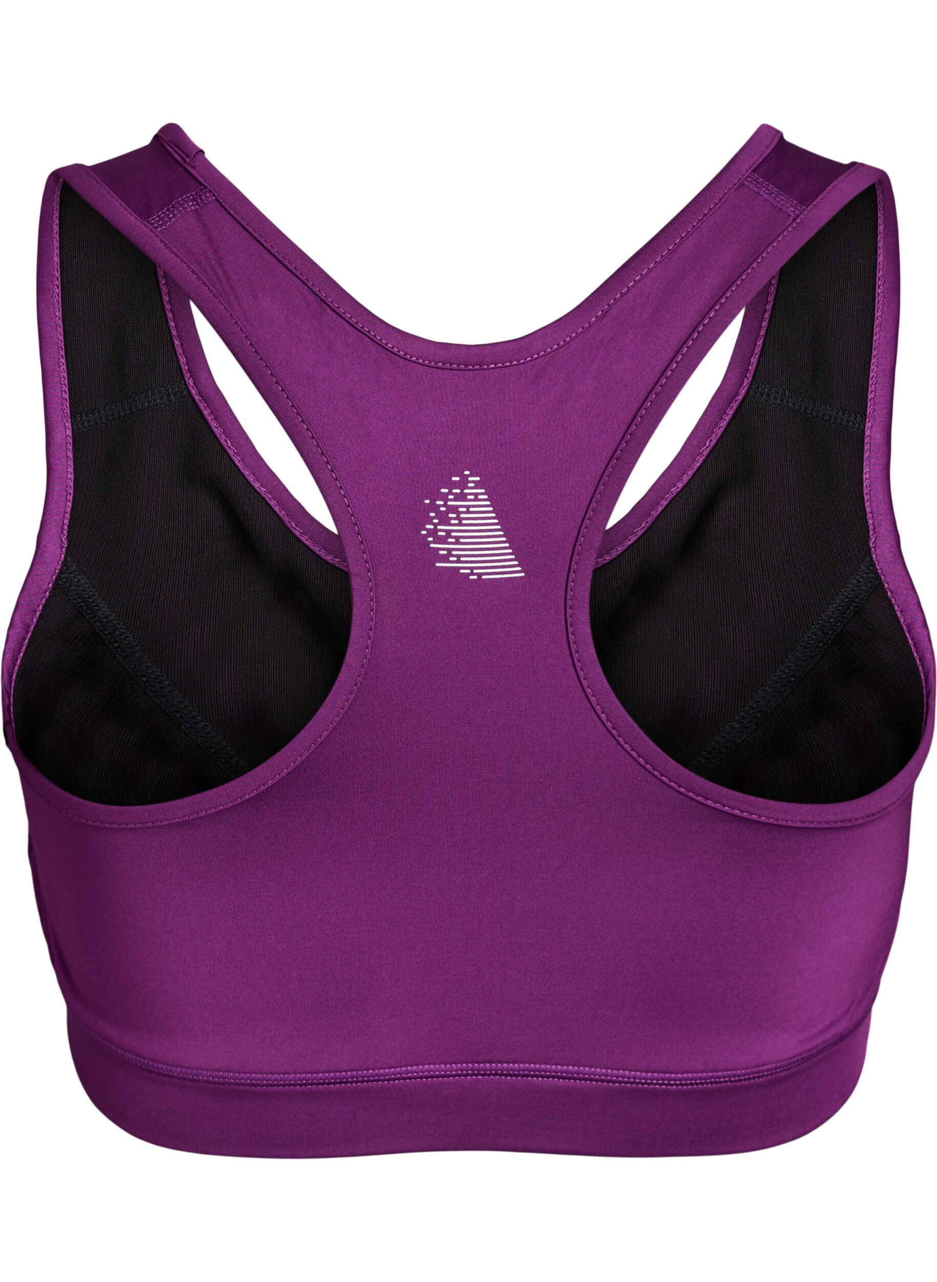 ZizziBrassi&egrave;re de sport avec dos nageur, Violet, Packshot image number 1
