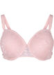 Soutien-gorge en dentelle avec armature, Pale Mauve, Packshot image number 0