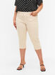 Pantalon capri Emily ajusté, Oatmeal, Model image number 3