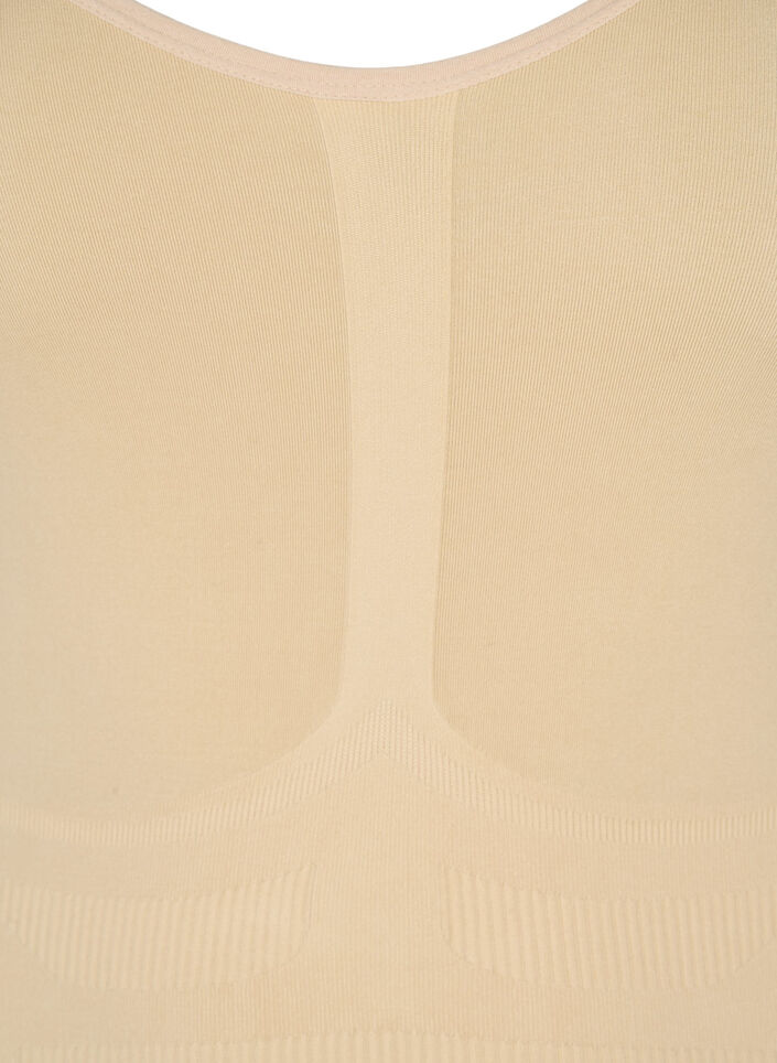 Haut gainant à bretelles, Beige, Packshot image number 2