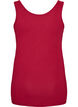 Haut Basic uni en coton, Bordeaux, Packshot image number 1