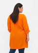 Tunique en viscose à manches 3/4, Orange, Model image number 2