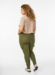 Pantalon slim fit avec poches cargo, Vert, Model image number 1