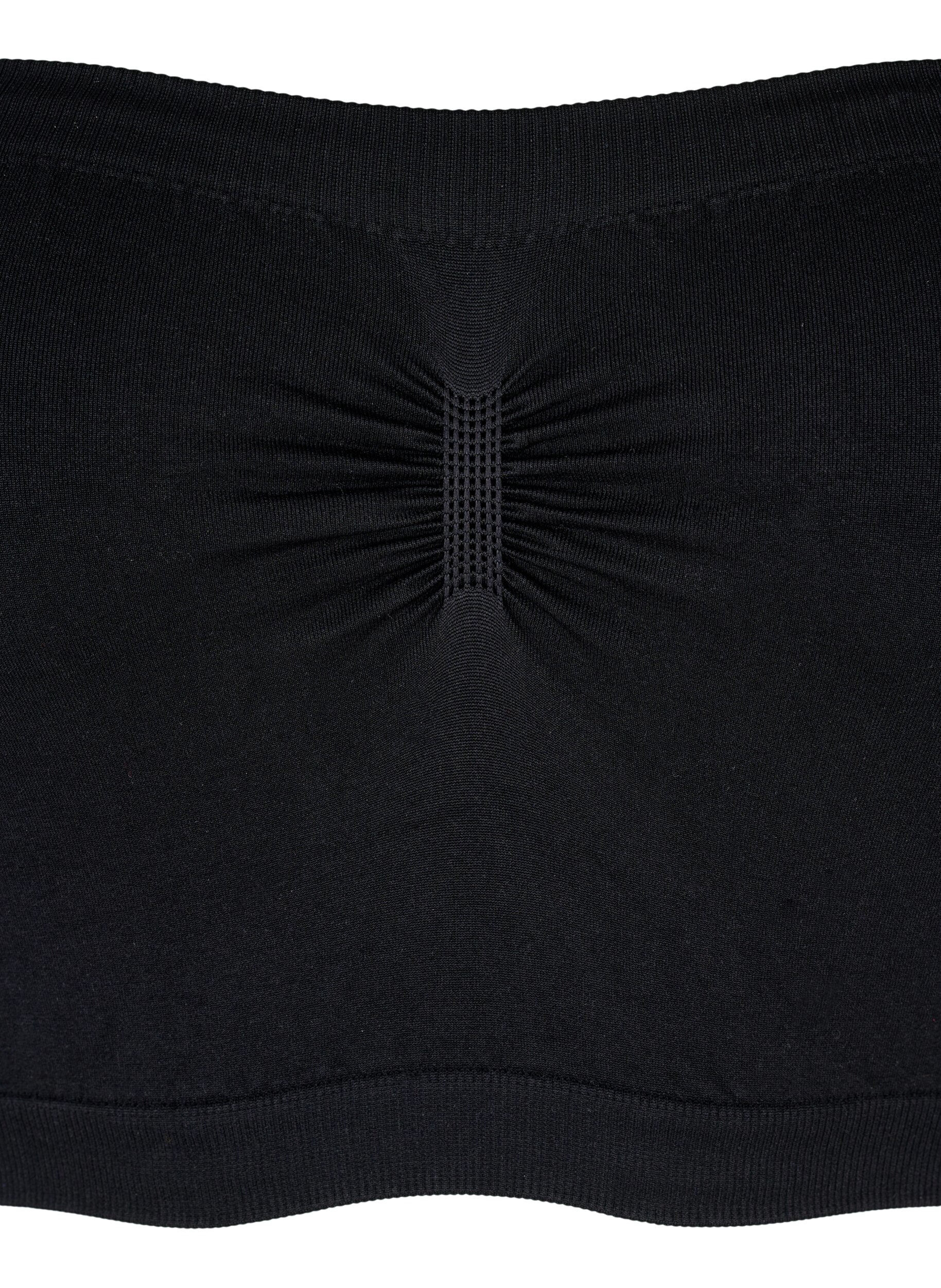 ZizziSoutien-gorge bandeau, Noir, Packshot image number 2