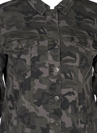 Veste camouflage en coton, Camouflage, Packshot image number 2