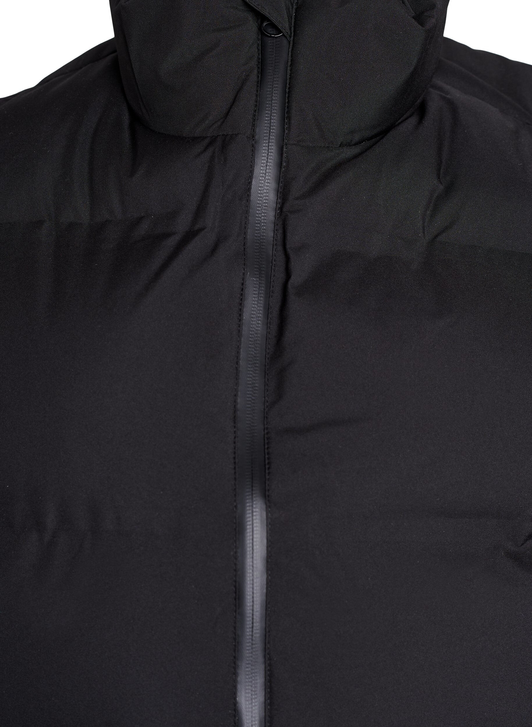 ZizziDoudoune sans manches courte avec col montant, Noir, Packshot image number 2