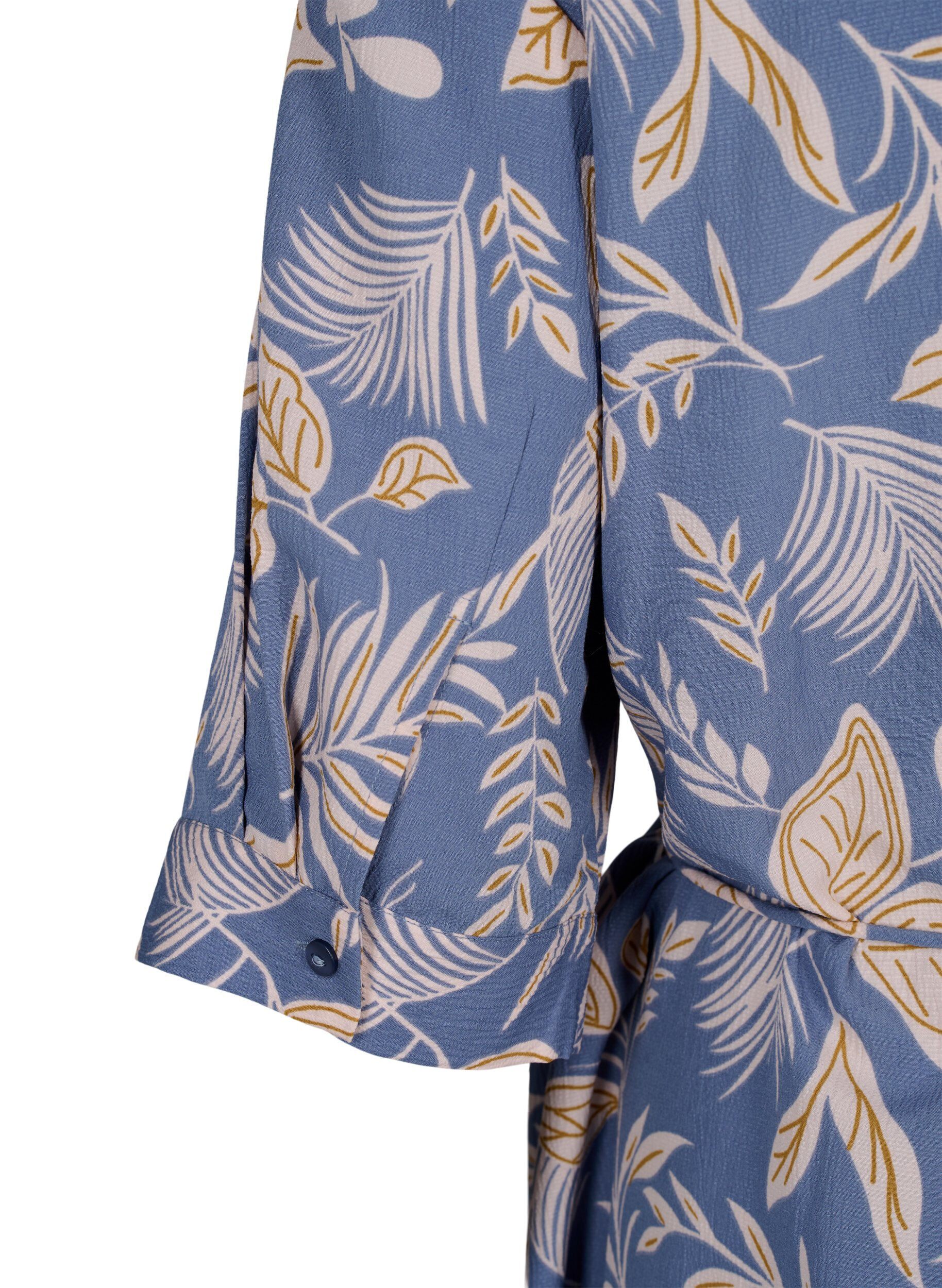 Zizzi FLASH - Robe chemise avec imprim&eacute;, Delft AOP, Packshot image number 3