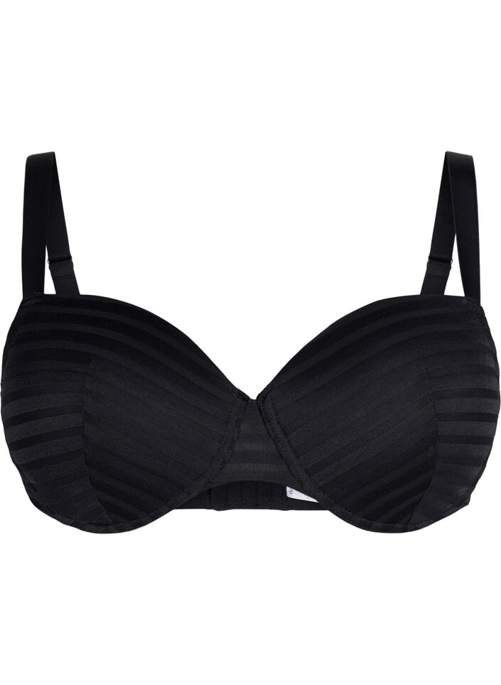 Soutien-gorge matelassé avec armature, Black, Packshot image number 0