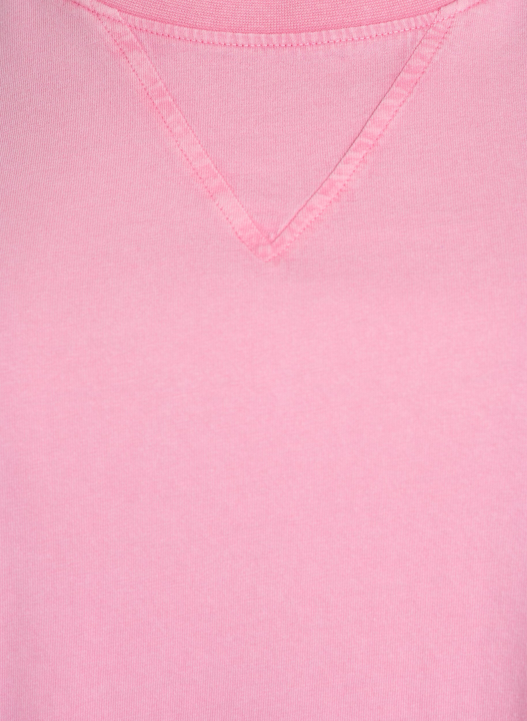 Zizzi T-shirt boxy en coton bio, Rose, Packshot image number 2