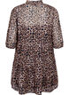 Tunique imprimé léopard et lurex, Leopard AOP, Packshot image number 1