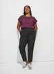 T-shirt de sport couleur unie, Bordeaux, Model image number 1