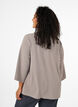 Chemisier &agrave; manches 3/4, Beige, Model image number 2