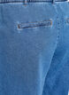 Jean ample &agrave; ceinture &eacute;lastique et cordon de serrage, Bleu, Packshot image number 3