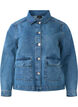 Veste chemise en jean avec poches, Blue Denim, Packshot image number 0