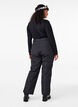 Pantalon de ski avec poches et taille ajustable, Noir, Model image number 1