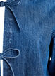 Veste en jean avec nœud de fermeture et poches, Blue Denim, Packshot image number 2
