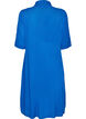 Robe chemise mi-longue &agrave; manches courtes, Bleu, Packshot image number 1