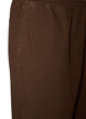 Jean barrel avec taille haute et ceinture &eacute;lastique, Marron, Packshot image number 2