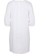 Robe en viscose avec encolure en V, Bright White, Packshot image number 1