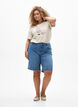T-shirt imprim&eacute;, Vanille, Model image number 1