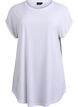 Chemise de nuit &agrave; manches courtes avec imprim&eacute; de texte, , Packshot image number 0