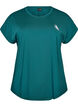 T-shirt de sport couleur unie, Vert, Packshot image number 0