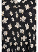 Robe &agrave; motifs avec empi&egrave;cements, Noir, Packshot image number 2