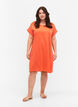 Robe en coton à manches courtes (2-pack), Living Coral / Black, Model image number 2