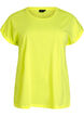 T-shirt en coton n&eacute;on, Jaune flashy, Packshot image number 0