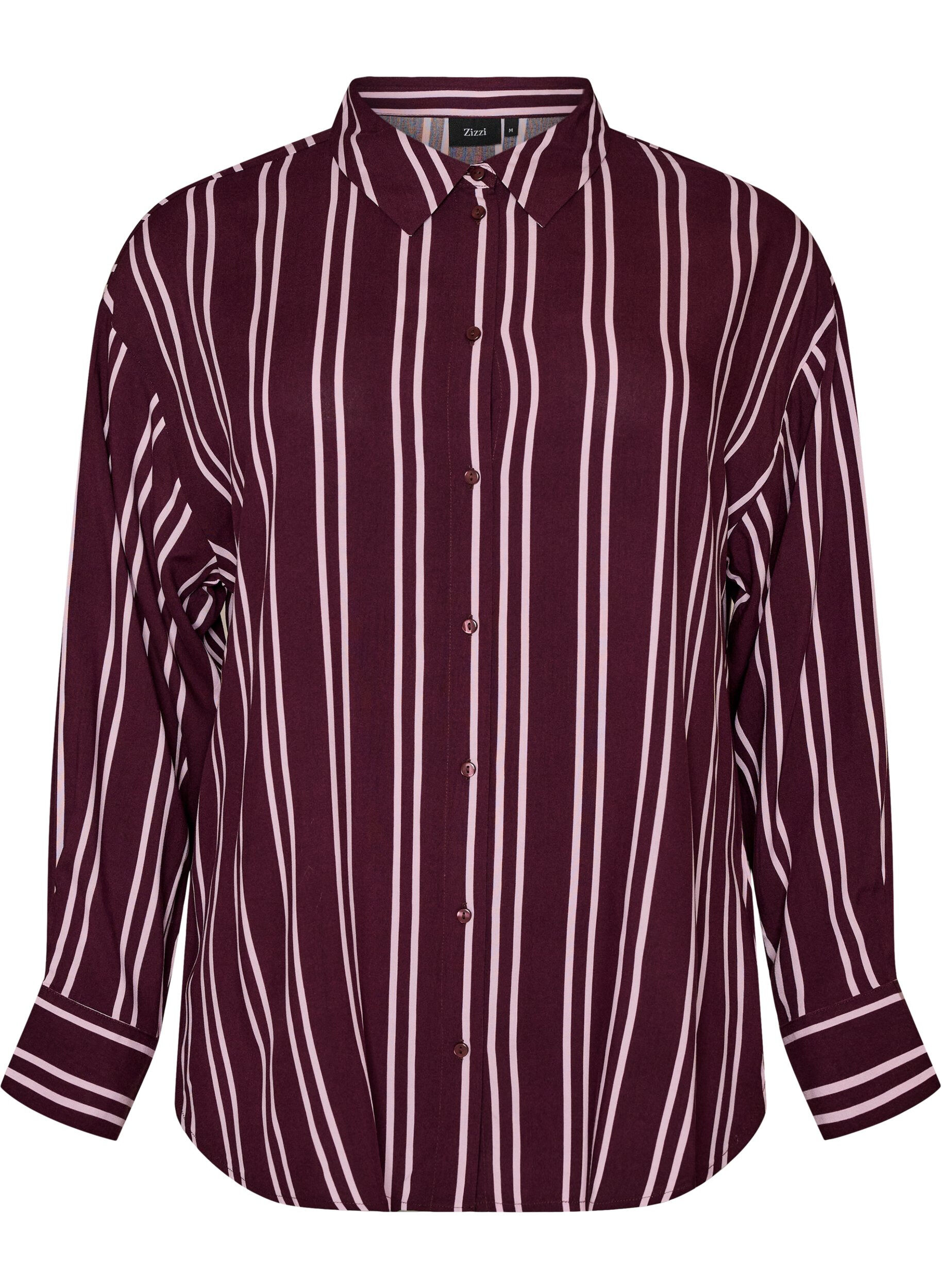 Chemise de nuit &agrave; rayures