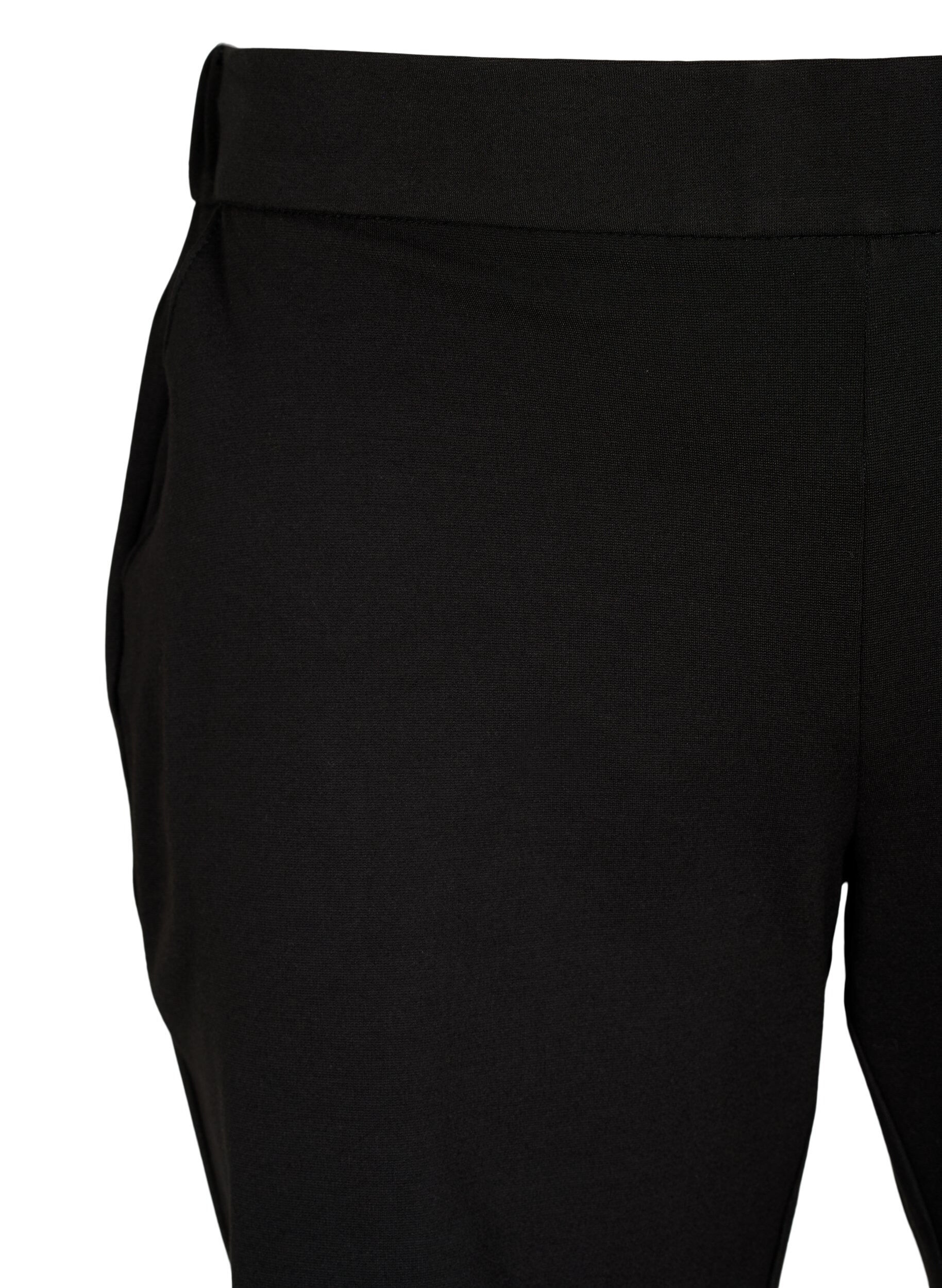 Zizzi Short Maddison, coupe r&eacute;guli&egrave;re, Black, Packshot image number 2