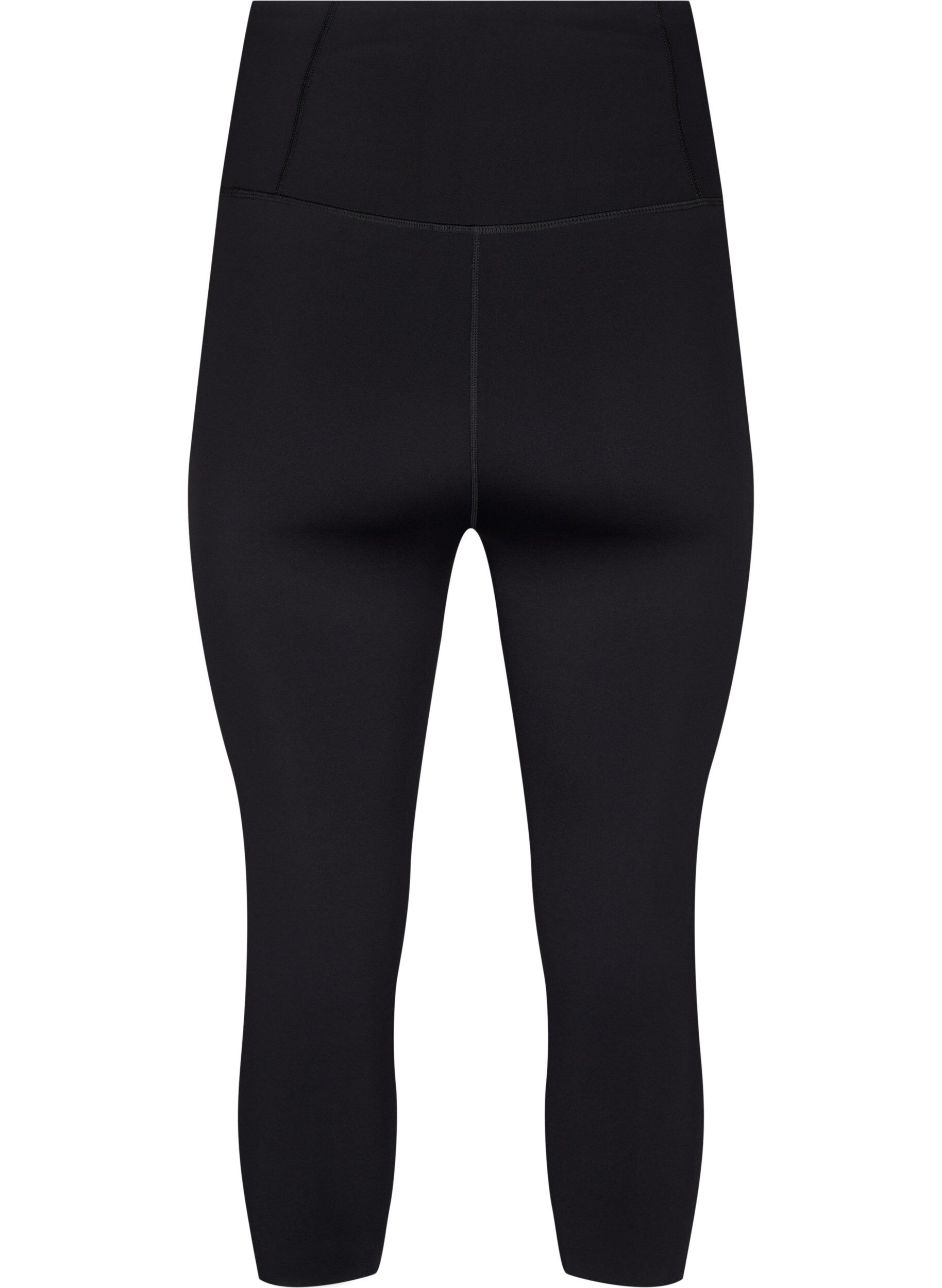 Zizzi LEGGINGS CORE SUPER TENSION - Leggings de sport 3/4 avec poche, Black, Packshot image number 1