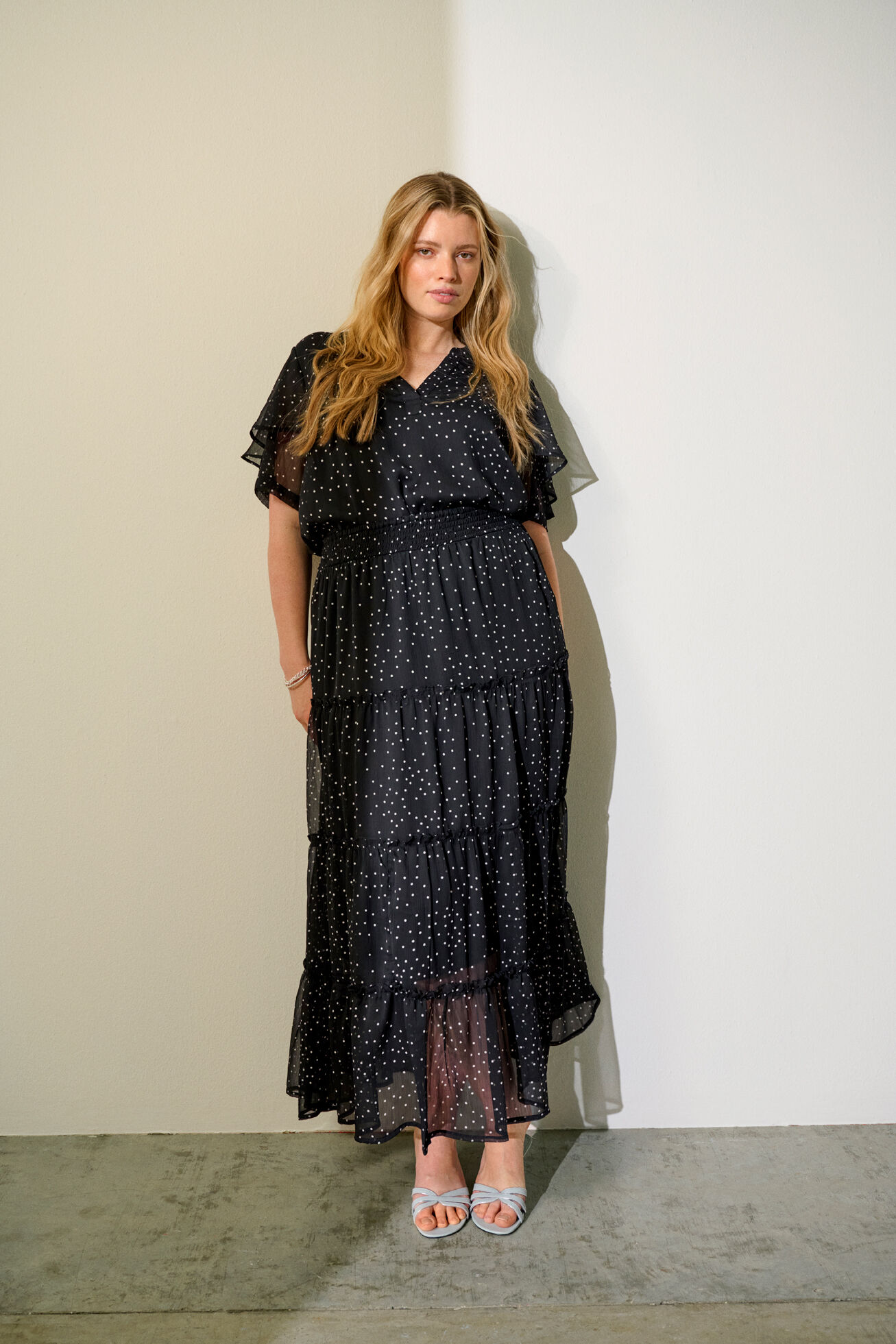 ZizziEnsemble noir &agrave; pois, , Model