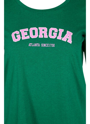 T-shirt en coton avec imprimé, Jolly Green Georgia, Packshot image number 2