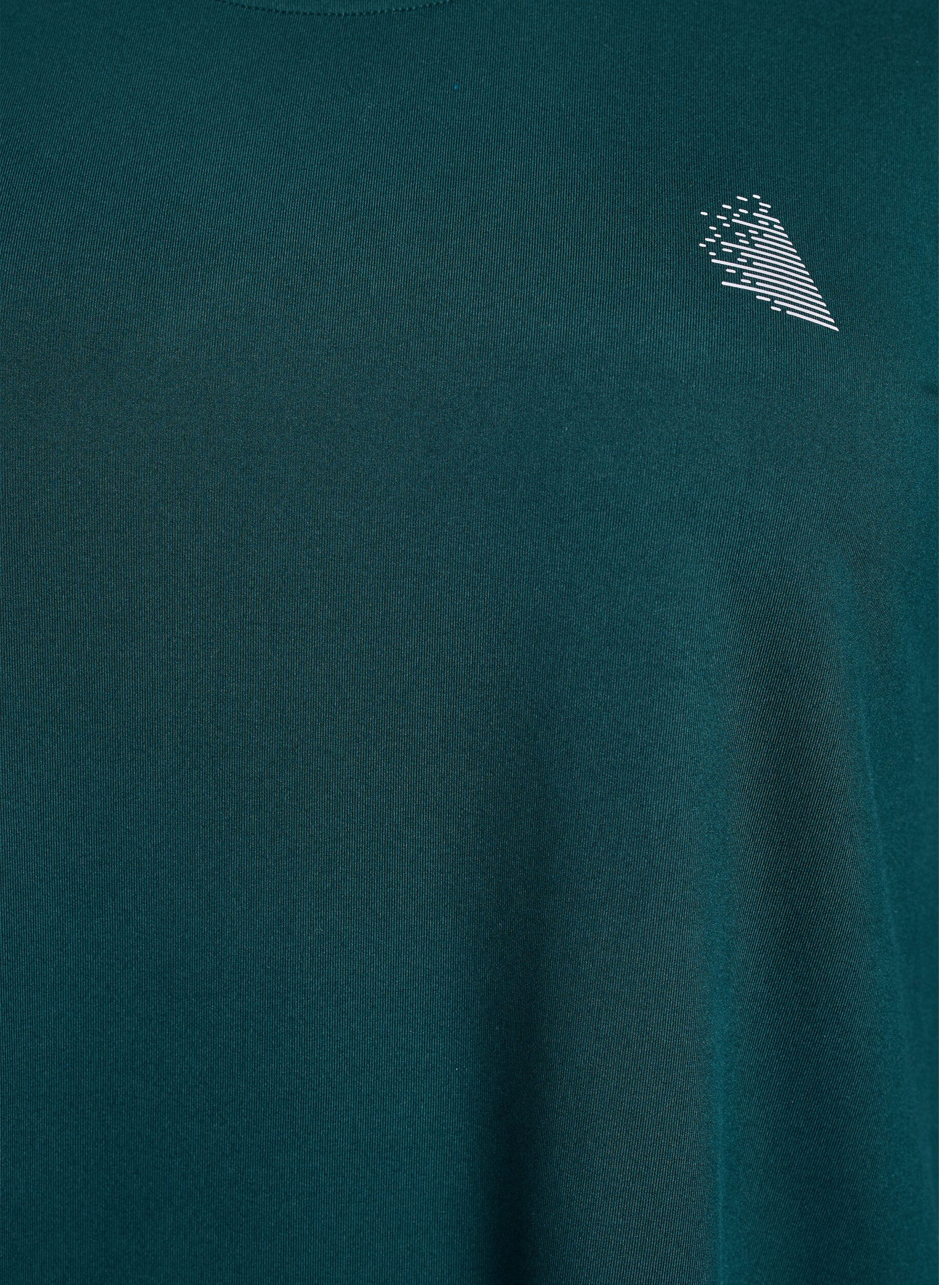 ZizziHaut de sport &agrave; manches 3/4, Vert fonc&eacute;, Packshot image number 2