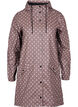 Veste de pluie à pois avec capuche, Iron W/White dot, Packshot image number 0