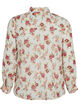 FLASH - Chemise à manches longues avec imprimé floral, Off White Flower, Packshot image number 1