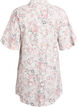 Robe en coton &agrave; imprim&eacute; floral et broderie anglaise, Vanille, Packshot image number 1